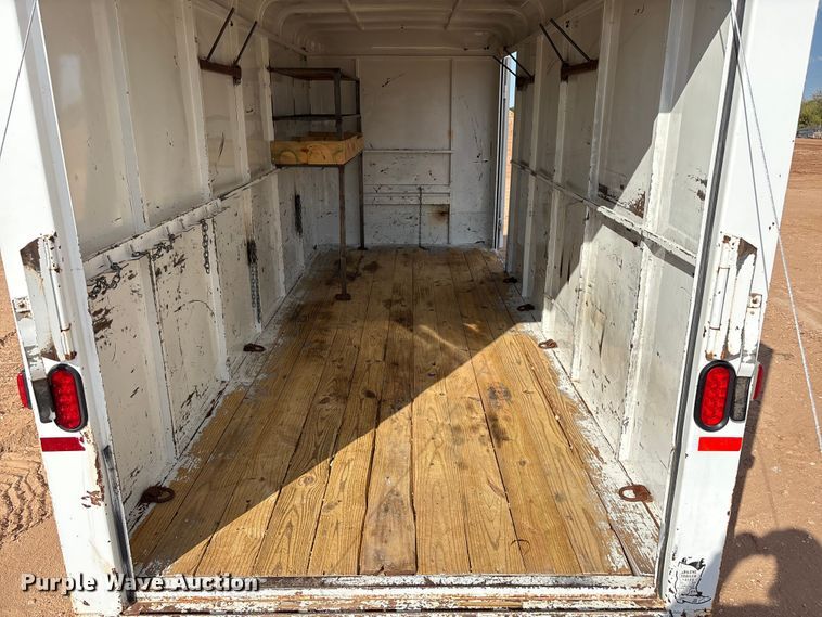 image for item EF6074 2009 W-W  enclosed cargo trailer