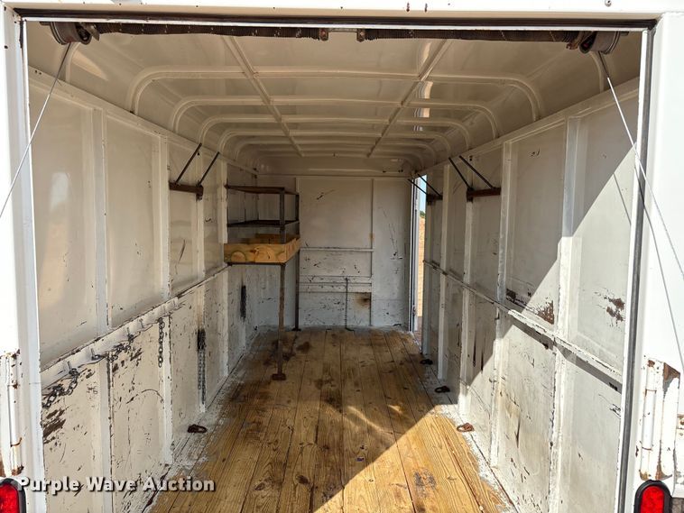 image for item EF6074 2009 W-W  enclosed cargo trailer