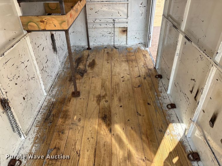 image for item EF6074 2009 W-W  enclosed cargo trailer