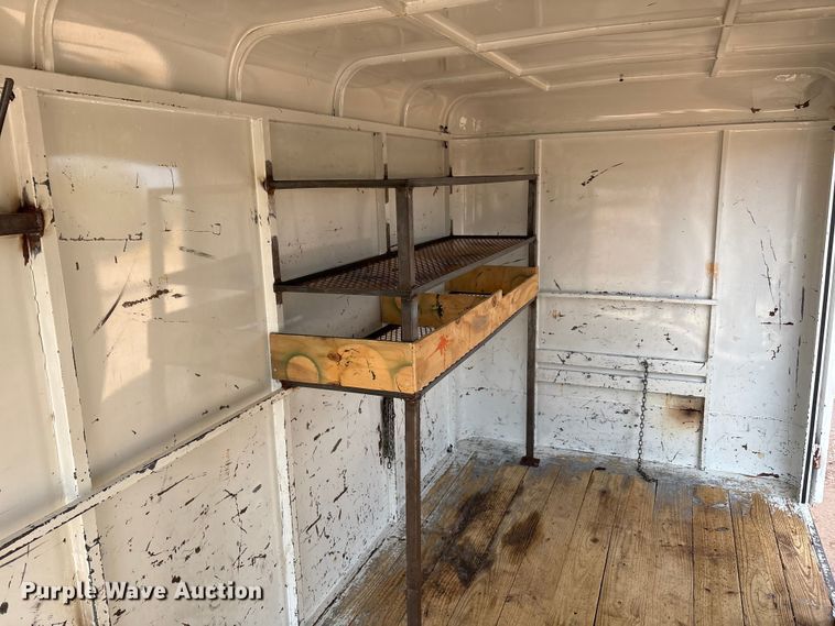 image for item EF6074 2009 W-W  enclosed cargo trailer