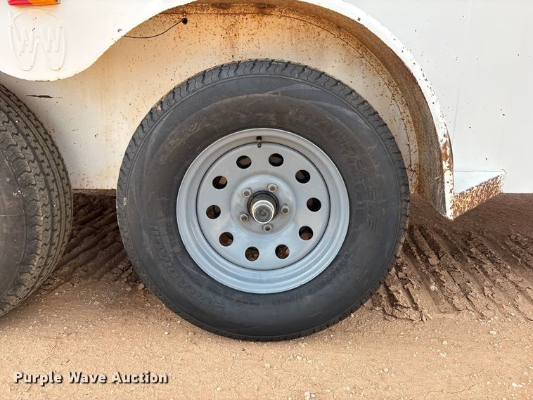 image for item EF6074 2009 W-W  enclosed cargo trailer