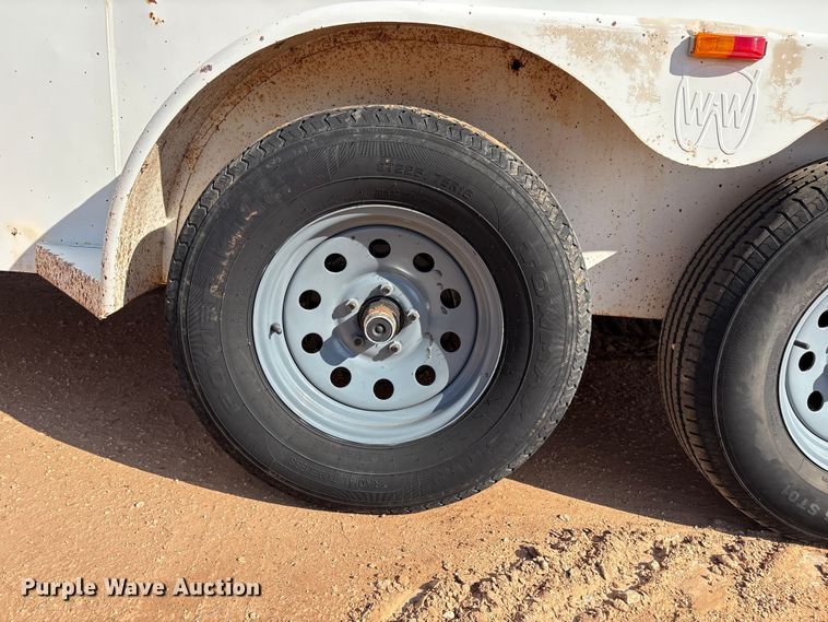 image for item EF6074 2009 W-W  enclosed cargo trailer