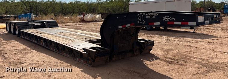image for item EF6076 2011 Etnyre Blackhawk limited lowboy equipment trailer