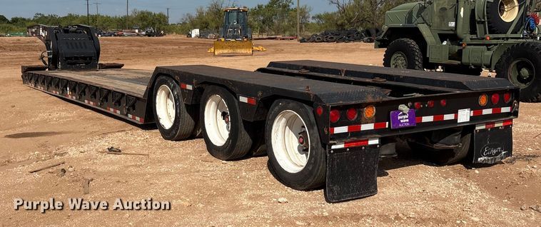 image for item EF6076 2011 Etnyre Blackhawk limited lowboy equipment trailer