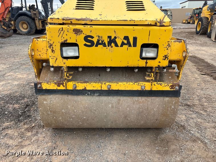 image for item EF6082 2007 Sakai SW320 double drum vibratory roller
