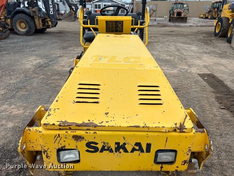 image for item EF6082 2007 Sakai SW320 double drum vibratory roller