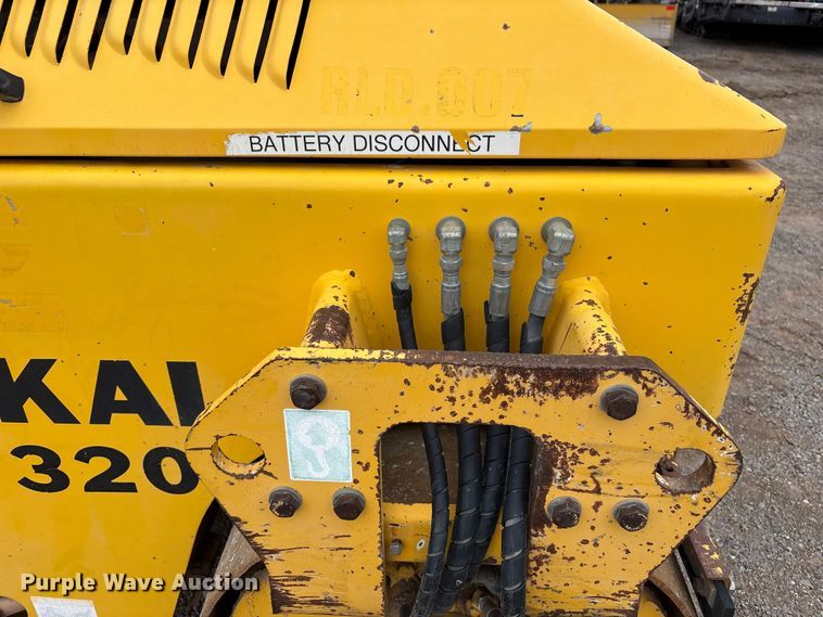 image for item EF6082 2007 Sakai SW320 double drum vibratory roller