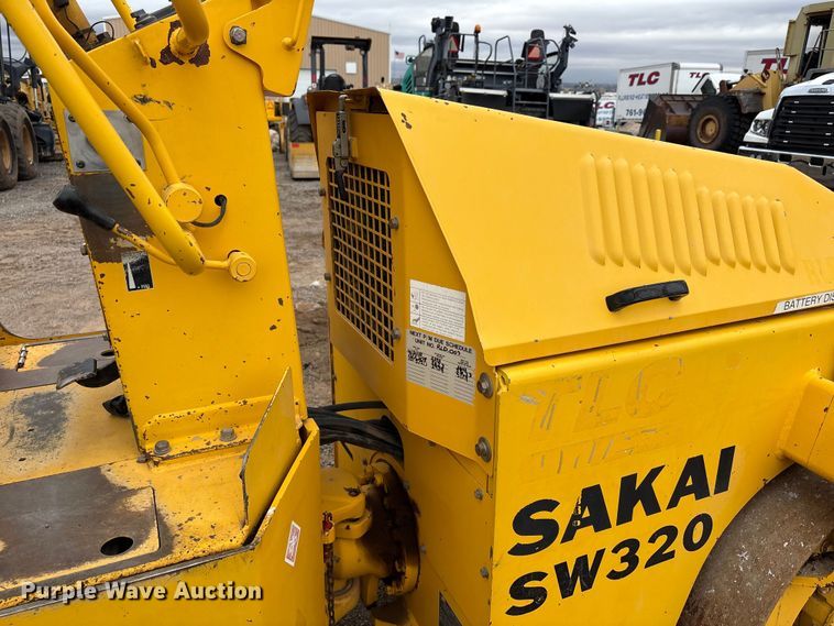 image for item EF6082 2007 Sakai SW320 double drum vibratory roller