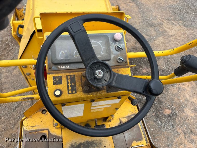 image for item EF6082 2007 Sakai SW320 double drum vibratory roller