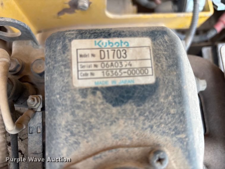 image for item EF6082 2007 Sakai SW320 double drum vibratory roller