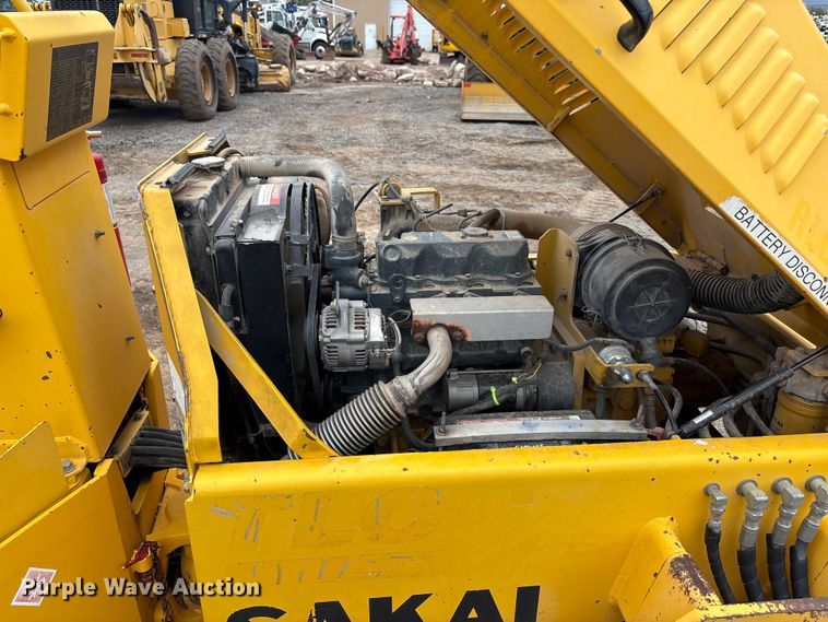 image for item EF6082 2007 Sakai SW320 double drum vibratory roller