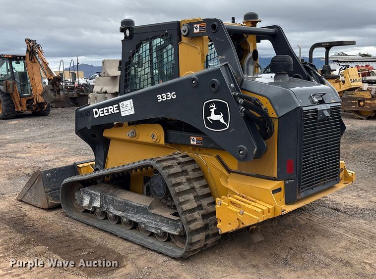 MINI CARGADOR SOBRE ORUGAS 2021 JOHN DEERE 333G