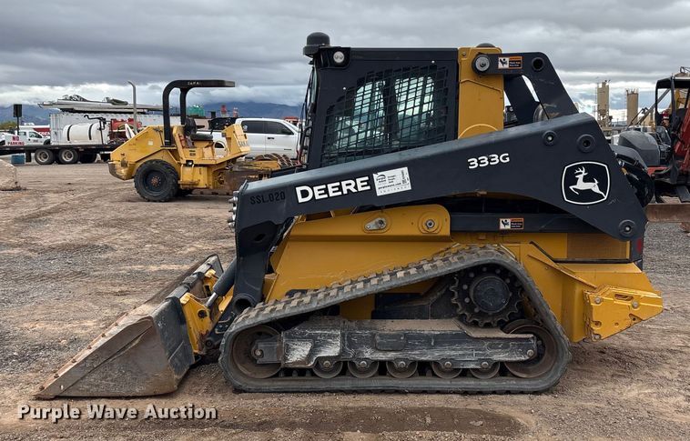 MINI CARGADOR SOBRE ORUGAS 2021 JOHN DEERE 333G