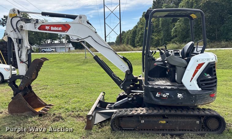image for item EH7515 2023 Bobcat E42 mini excavator