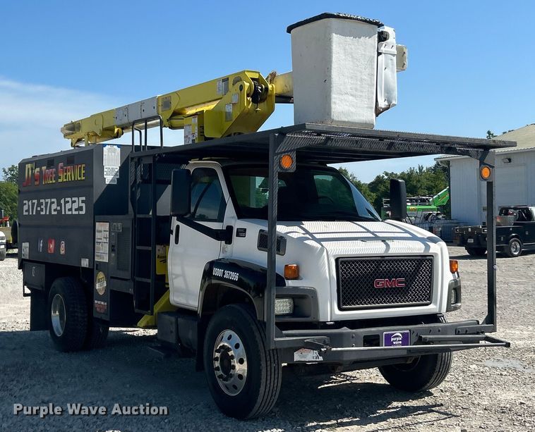 CAMIóN CON CANASTILLA 2009 GMC TEREX