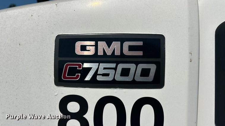 image for item EK8396 2009 GMC C7500 forestry bucket truck