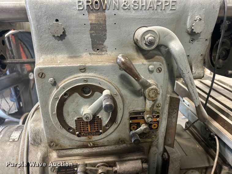 image for item EK8401 Brown & Sharpe lathe