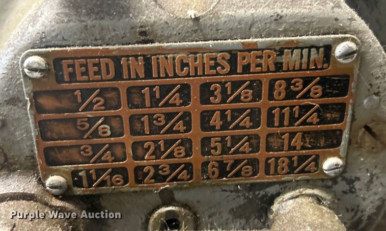 image for item EK8401 Brown & Sharpe lathe