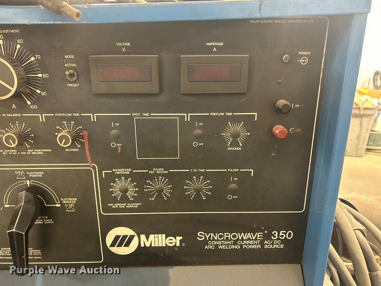 image for item EK8404 Miller Syncrowave 350 welder