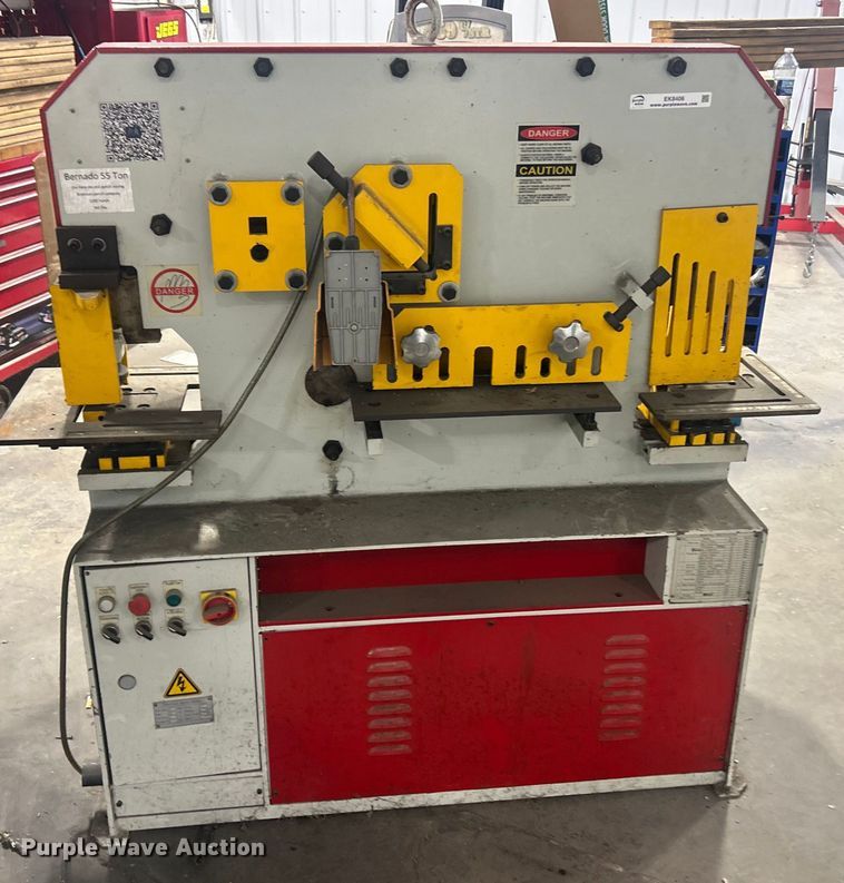 image for item EK8406 Bernado hydraulic iron worker