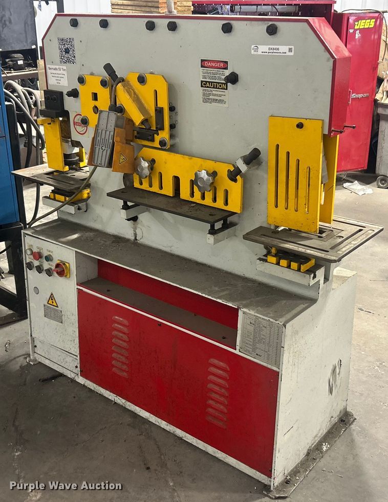 image for item EK8406 Bernado hydraulic iron worker