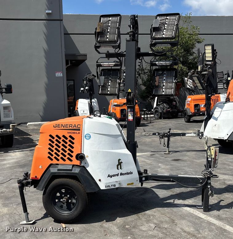 image for item EL6114 2020 Generac MLTS-2 light plant