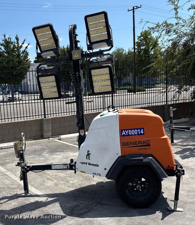 image for item EL6114 2020 Generac MLTS-2 light plant