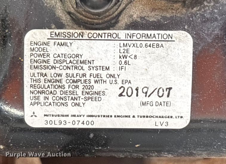 image for item EL6114 2020 Generac MLTS-2 light plant