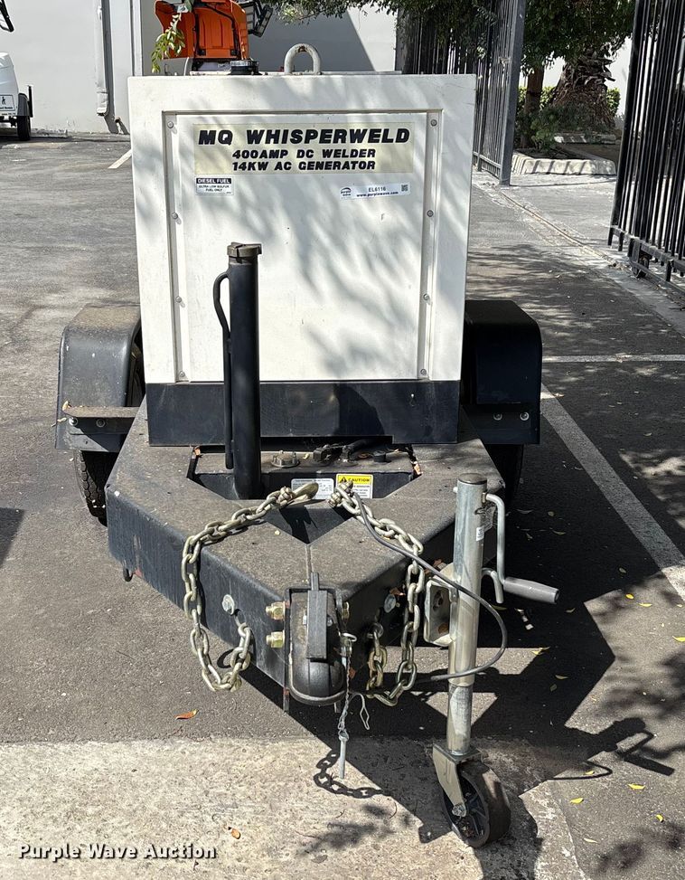 image for item EL6116 2019 Multiquip DLW-400ESA4 welder