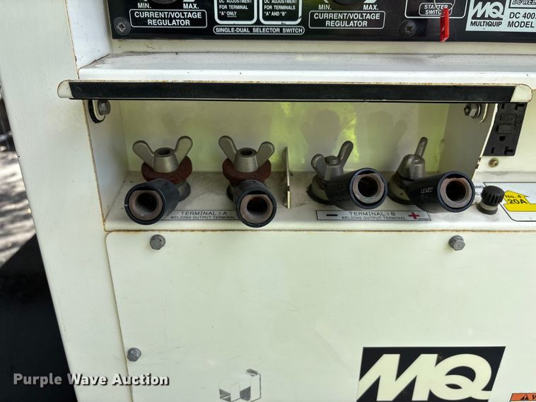 image for item EL6116 2019 Multiquip DLW-400ESA4 welder