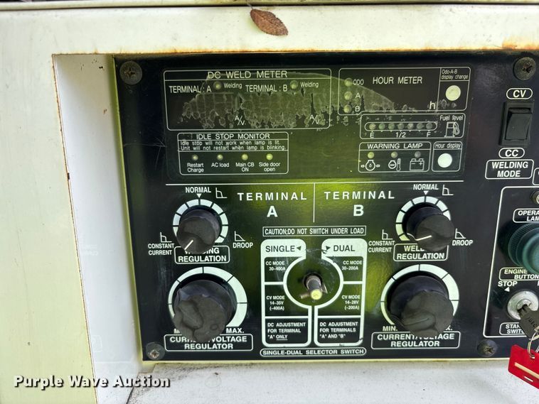 image for item EL6116 2019 Multiquip DLW-400ESA4 welder