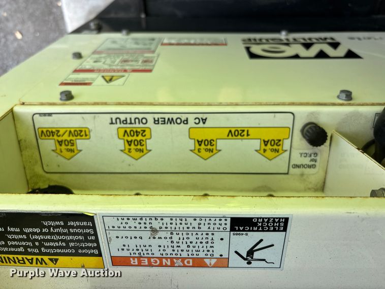 image for item EL6116 2019 Multiquip DLW-400ESA4 welder
