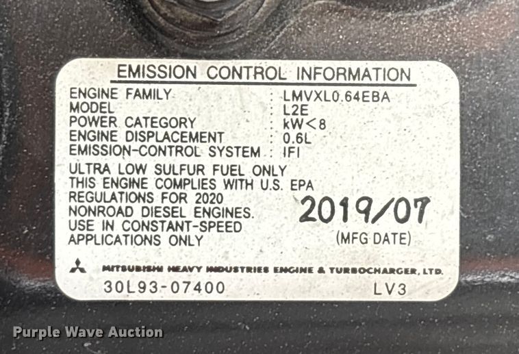 image for item EL6117 2020 Generac MLTS-2 light plant