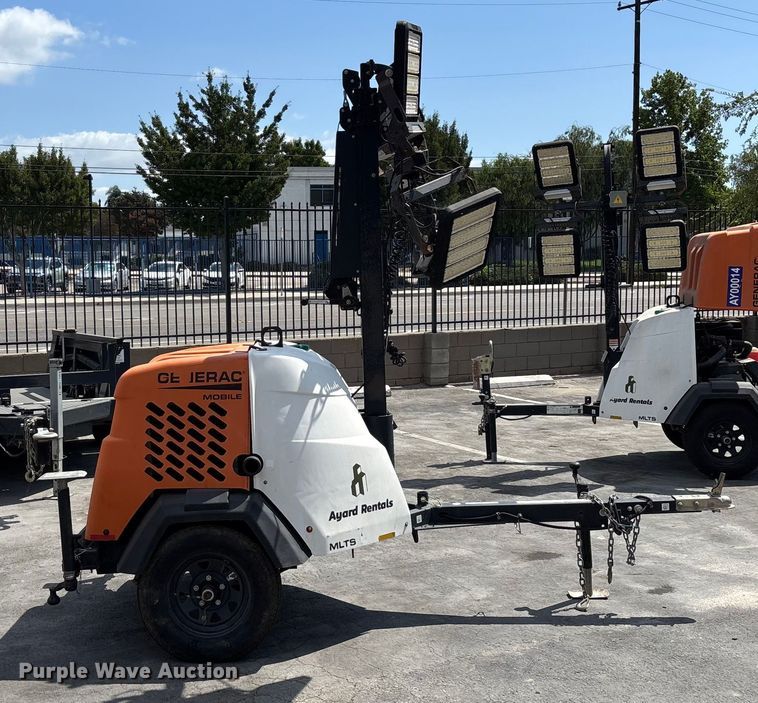 image for item EL6118 2020 Generac MLTS-2 light plant