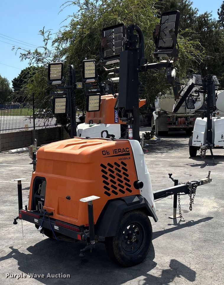 image for item EL6118 2020 Generac MLTS-2 light plant