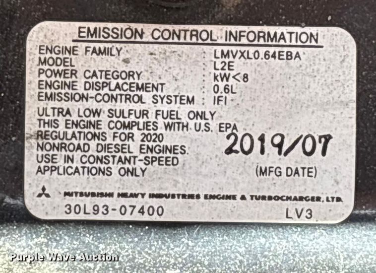 image for item EL6118 2020 Generac MLTS-2 light plant