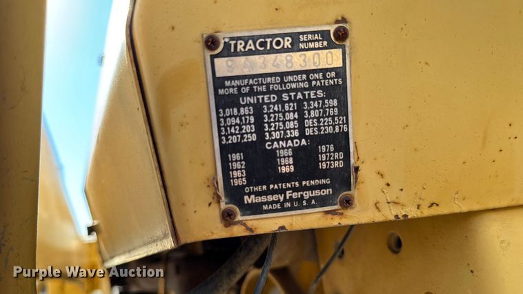 image for item EM2389 1981 Massey Ferguson 30B tractor