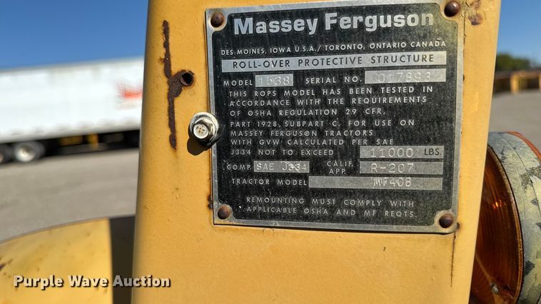 image for item EM2389 1981 Massey Ferguson 30B tractor