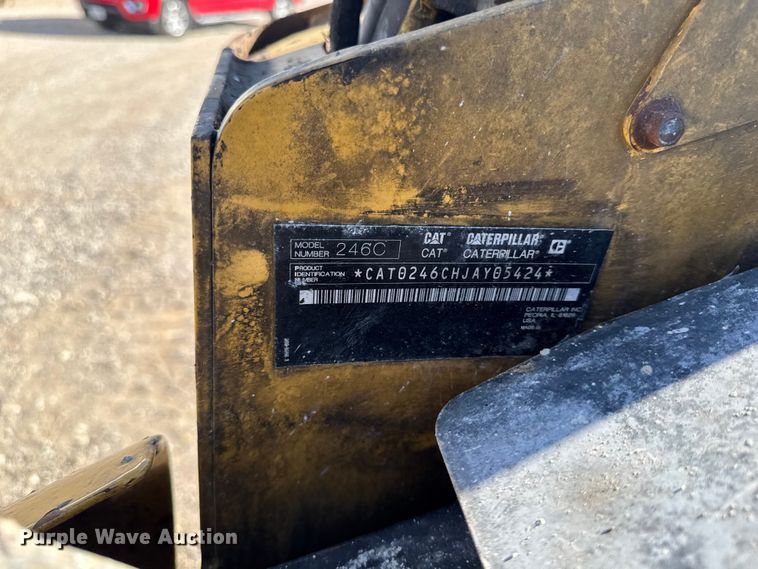 image for item EM2397 2011 Caterpillar 246C skid steer loader