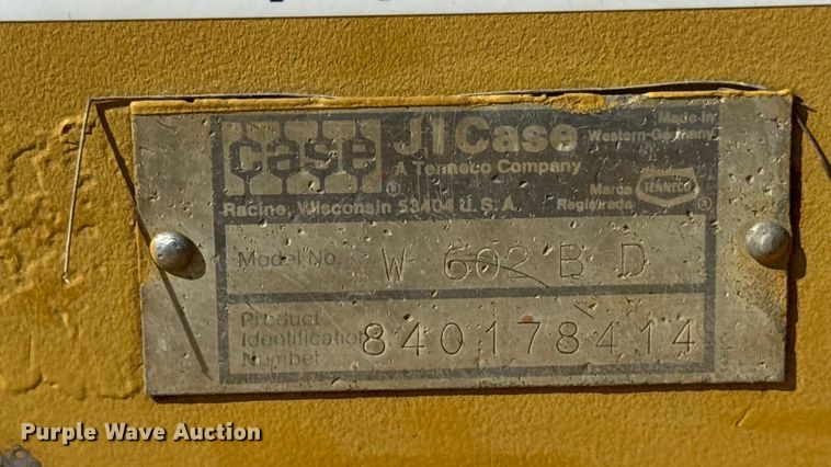 image for item EM2398 Case W602 BD single drum roller