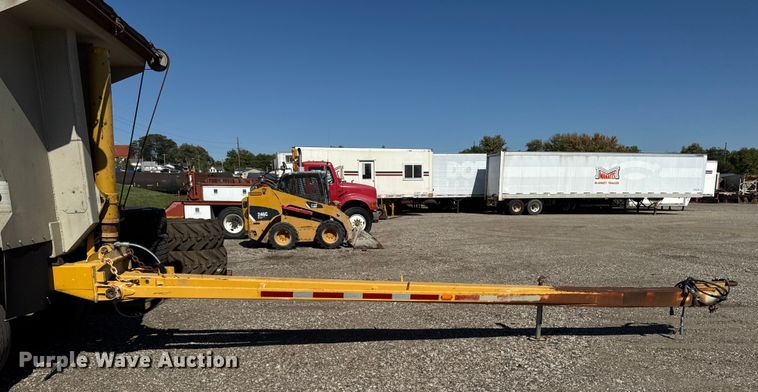 image for item EM2399 1997 Hawkeye  309 end dump pup trailer