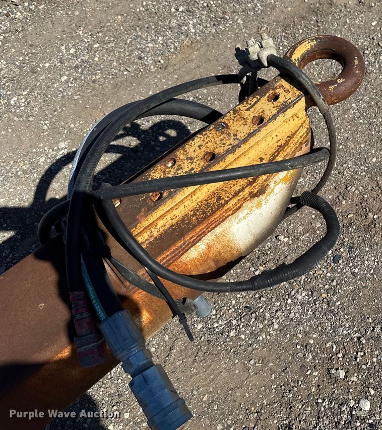 image for item EM2399 1997 Hawkeye  309 end dump pup trailer