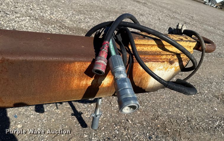 image for item EM2399 1997 Hawkeye  309 end dump pup trailer