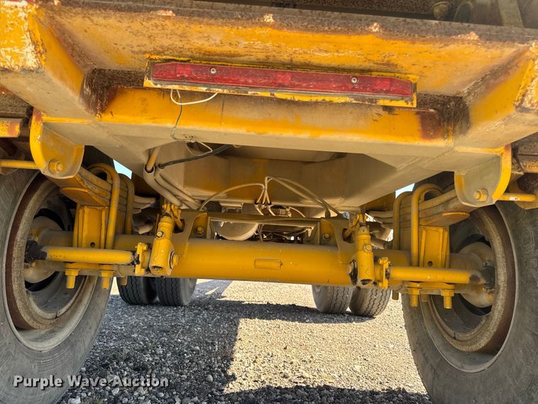 image for item EM2399 1997 Hawkeye  309 end dump pup trailer