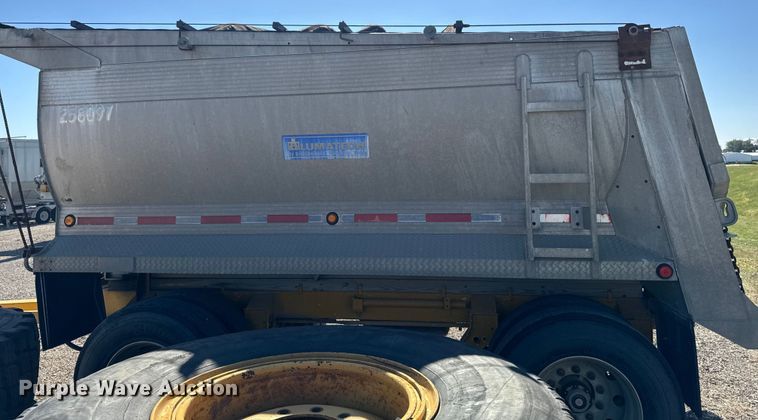 image for item EM2399 1997 Hawkeye  309 end dump pup trailer