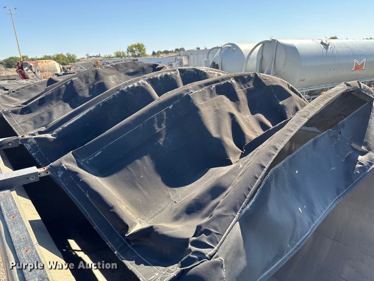 image for item EM2399 1997 Hawkeye  309 end dump pup trailer