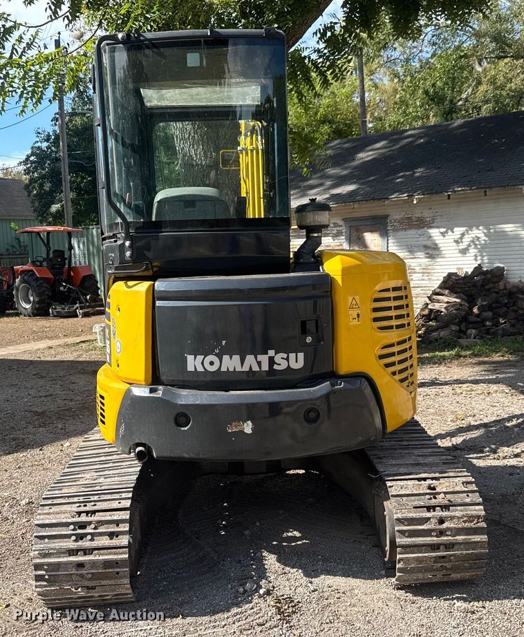 image for item EM8291 2018 Komatsu PC55MR-3 mini excavator