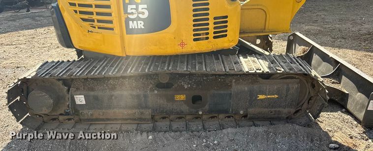 image for item EM8291 2018 Komatsu PC55MR-3 mini excavator