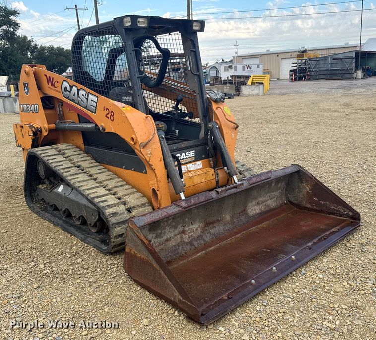 image for item EM8343 2016 Case TR340 tracked skid steer loader