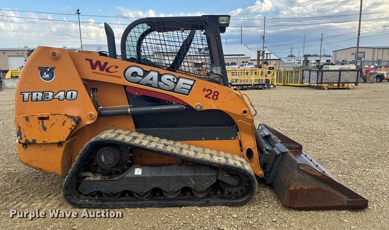image for item EM8343 2016 Case TR340 tracked skid steer loader